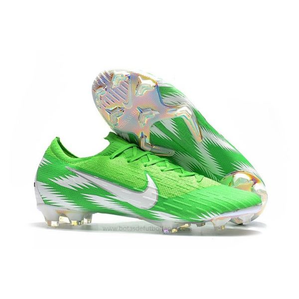 Nike Mercurial Vapor Elite FG para Mujeres Verde Plata